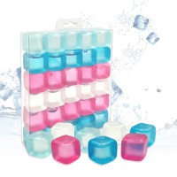 Real best selling BPA -free food grade ice grains plastic custom reusable artificial practical ice cube