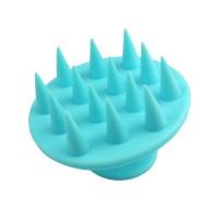 Amazon Hot Sell Fashion Dish Brush Silicone Shampoo Scalp Hair Massager Clean Bath Shower Hair Cleaning Comb